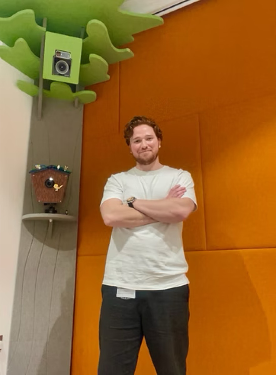 Ian inside the LDN Focus Room